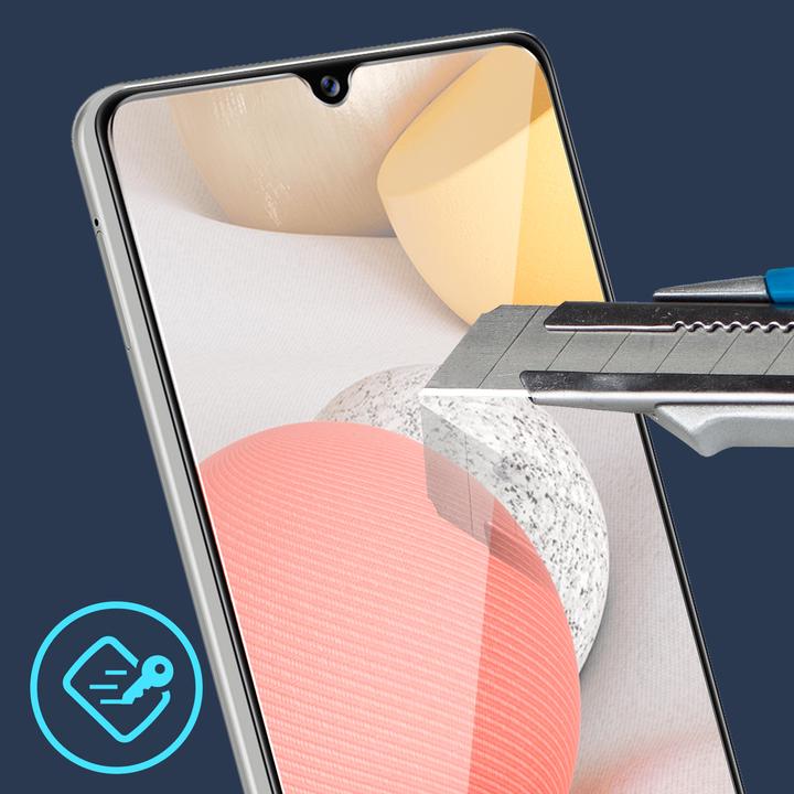 Produktbild Avizar Kristallklare Folie, Glas-Displayschutz (1 Stück, Samsung Galaxy A42 5G)