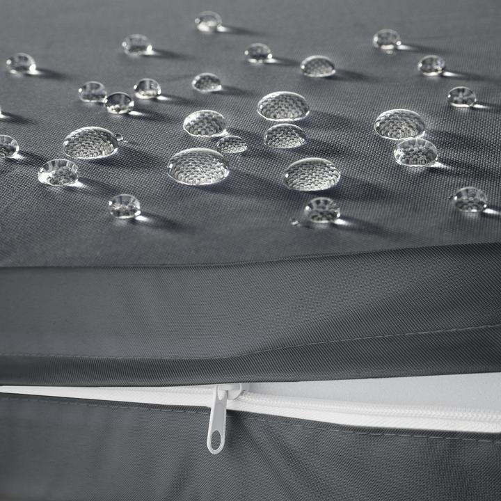 Actual product image tectake Sun lounger Océane rattan (190 cm)