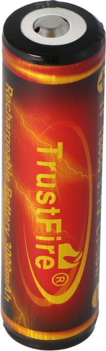 Actual product image Trustfire Battery 18650 3000mAh protected (Flame) (1 pcs., 18650, 3000 mAh)
