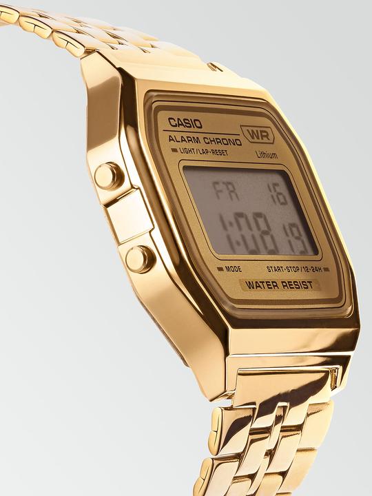 Actual product image Casio Retro Vintage - A158WETG-9AEF (Digital watch, 34 mm)