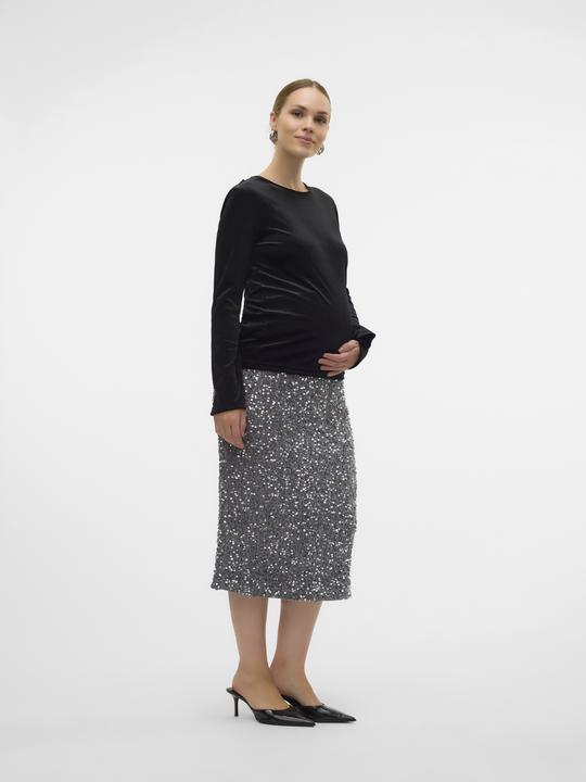 Actual product image Mamalicious High waist midi skirt (L)