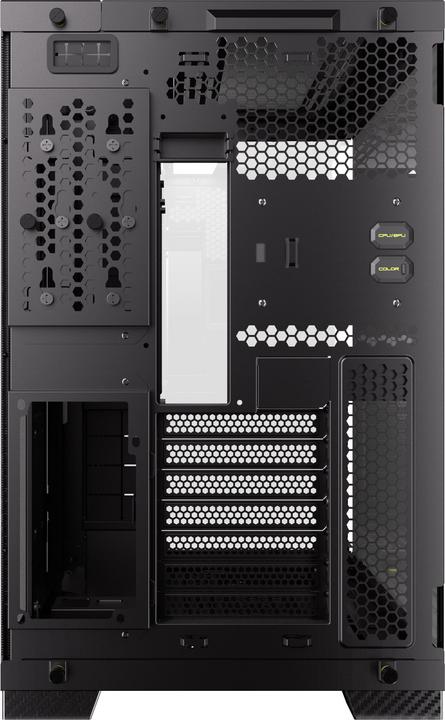 Actual product image Lian-Li O11D EVO RGB Automobili Lamborghini Edition - black (Mini-ITX, mATX, ATX, E-ATX)