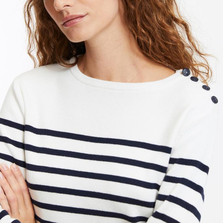 Image du produit La Redoute Collections Pull marin en coton biologique (XL)