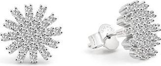 Produktbild Beneto Shiny silver earrings Snowflake AGUP2723 (L)