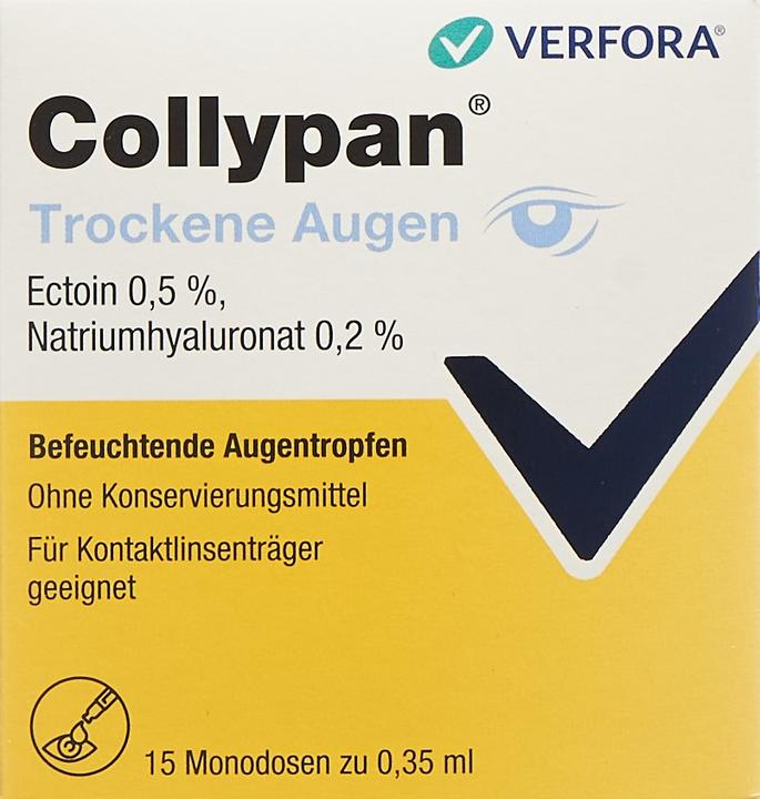 Produktbild Collypan Trockene Augen Monodosis (0.35 ml, 15 x 0.35 ml)