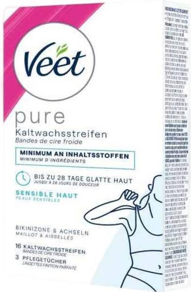 Actual product image Veet Bikini & Armpits (16 x, 32 g)