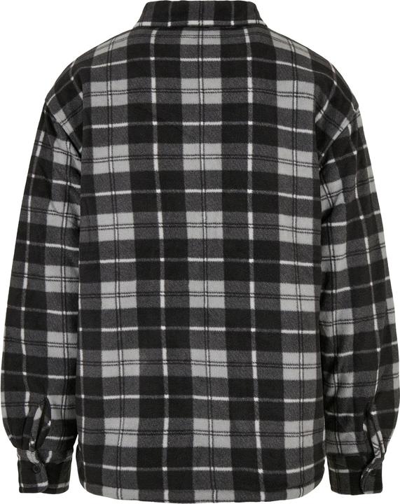 Urban Classics Plaid Teddy Lined Shirt Jacket