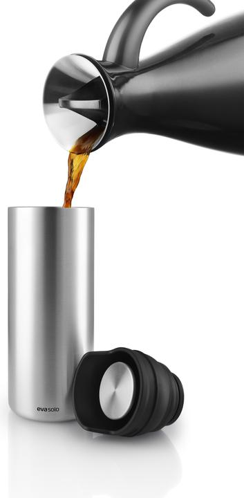 Produktbild Eva Solo Thermobecher Urban To Go 350 ml, Schwarz/Silber (1.34 l)