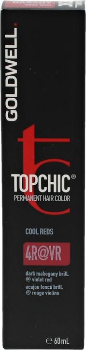 Image du produit Goldwell Topchic Elumenated (4RVR - brun moyen éluminé rouge violet)
