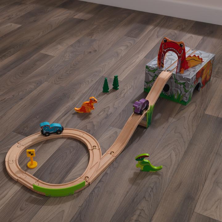Actual product image KidKraft Adventure Tracks™ Dino-Welt Bebende T-Rex-Höhle