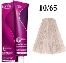 Actual product image Londa Cream hair color Color 10/65 light light blond purple red (10/65 light-blond violet-red)