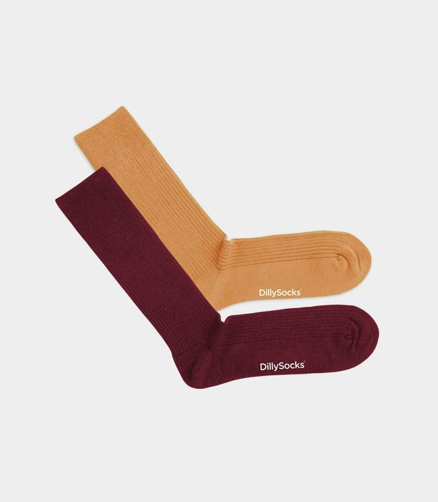 Image du produit DillySocks Ribbed Oldschool Classics (pack de 2) (lot de 2, 41 - 46)