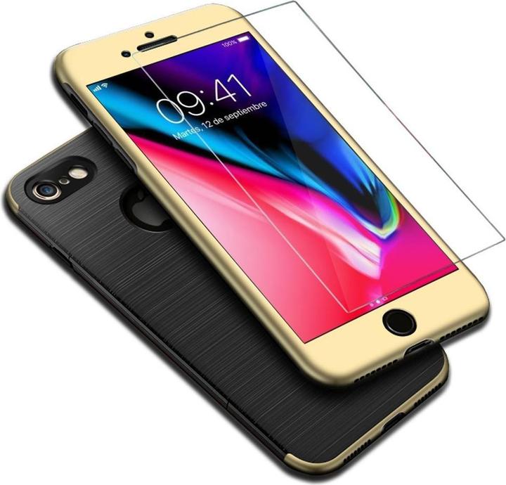 Actual product image König Design Apple iPhone 5 / 5s / SE Case Mobile Cover Protective Case Gold (Apple iPhone 5)