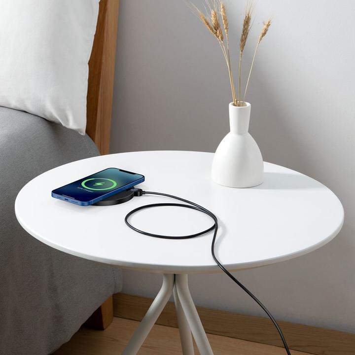 Actual product image Baseus Digital LED Display Wireless Charger 15W (15 W)