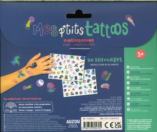 Immagine prodotto Tatuaggi Mes p'tits / Costellazioni