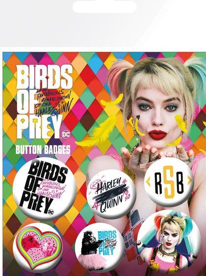 Produktbild GB Eye BIRDS OF PREY - Mix - Pack de 6 Badges