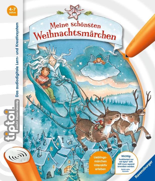 Produktbild tiptoi Meine schönsten Weihnachtsmärchen (Deutsch, Anja Kiel, Carola Sturm)
