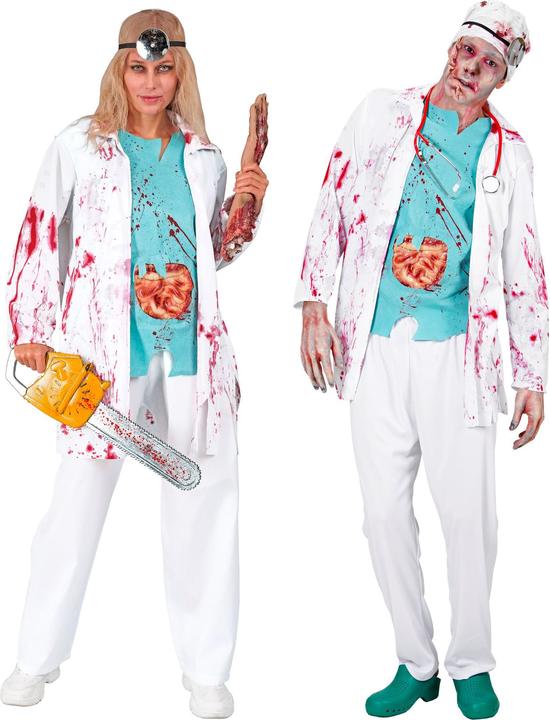 Produktbild Widmann Zombie Doktor Kittel, Shirt (XL)