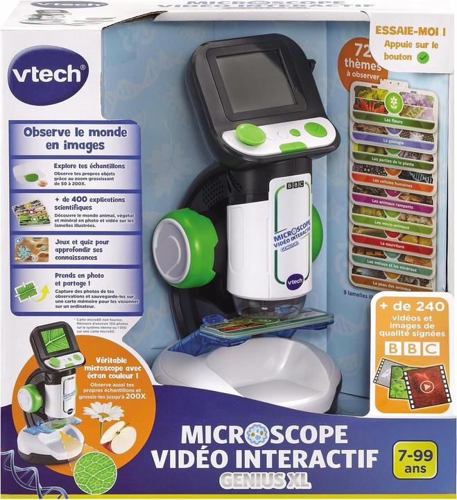 Produktbild VTech Genius XL - Mikroskop vidéo interaktiv -FR-