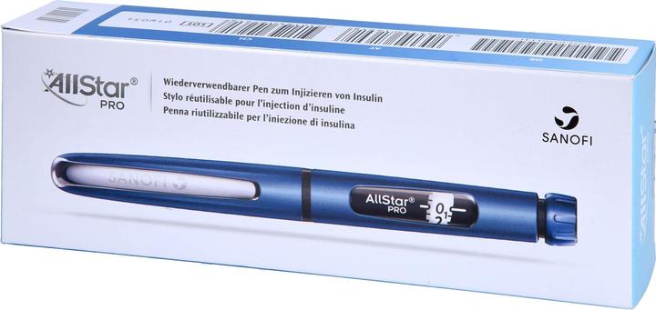 Actual product image Sanofi-Aventis Deutschland GmbH AllStar Pro blue injection device, 1 pc