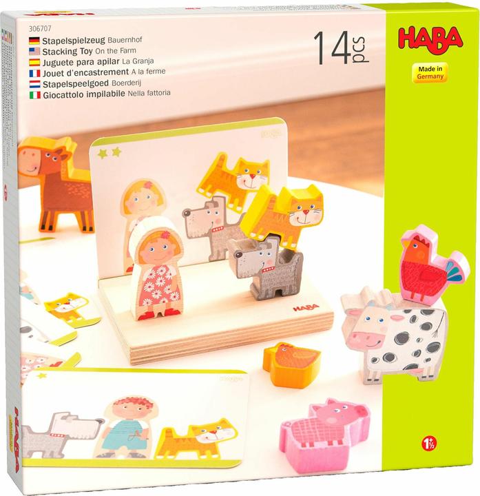 Produktbild Haba Stapelspielzeug Bauernhof (Deutsch)