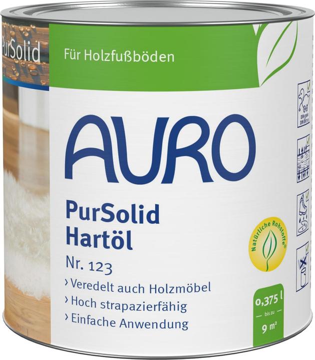 Produktbild AURO PurSolid Hartöl 123 (Farblos, 0.75 l)