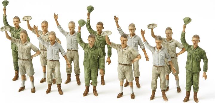 Actual product image Tamiya G4M1 Yamamoto w/17 Figures