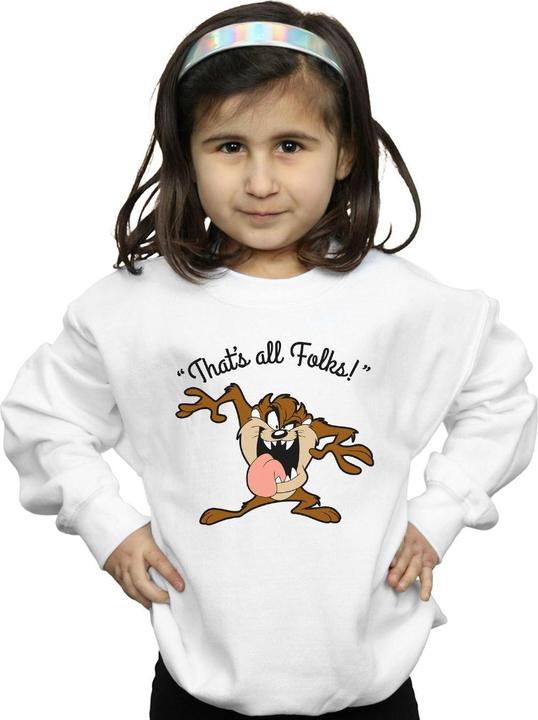 Produktbild Looney Tunes Taz That's All Folks Sweatshirt Mädchen (152, 158)
