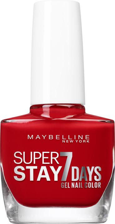 Maybelline New York Salon/Strong Nail (8 Passionate Red, Gel-Effekt Nagellack)
