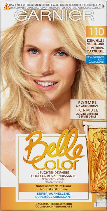 Actual product image Garnier Belle Color (110 Extra Light Natural Blonde)