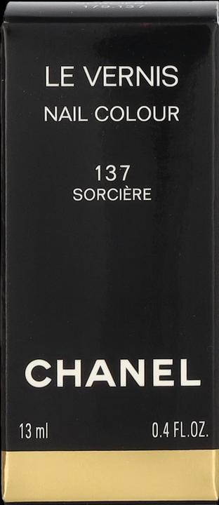 Actual product image Chanel Le Vernis 137 Sorcière (137 Sorcière, Colour paint)