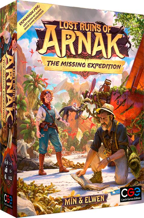 Immagine prodotto Czech games edition Gioco esperto Rovine di Arnak: La spedizione perduta (Tedesco)