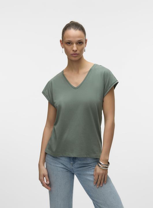 Image du produit Vero Moda Vmluna Ss V-Neck Tee Jrs Noos (S)