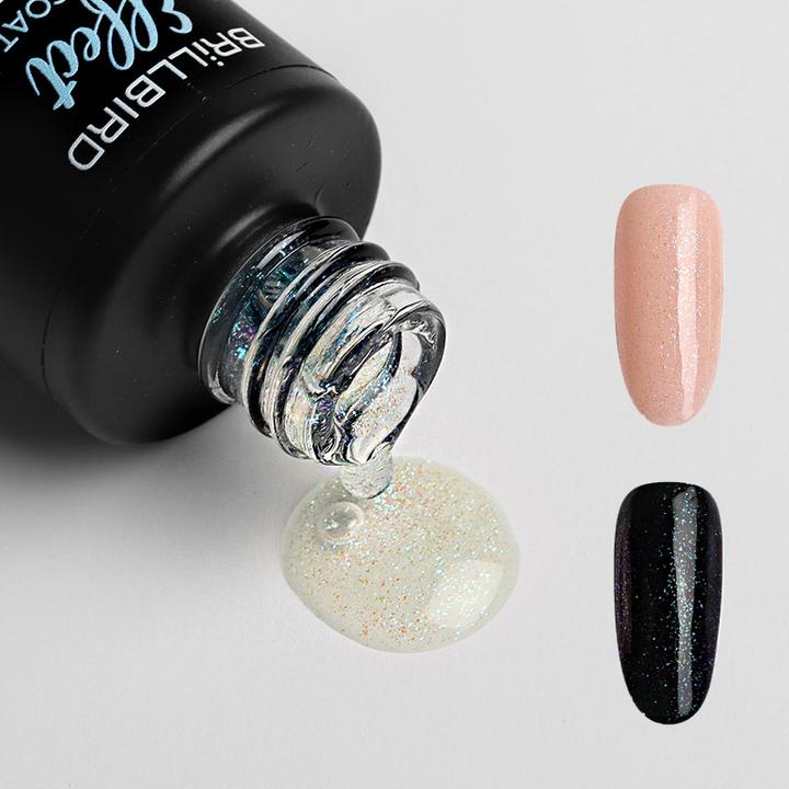 Image du produit BrillBird Effect Top Coat - Aquamarine 4ml (Aigues-marines)