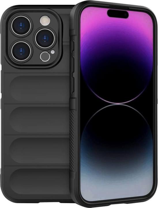Immagine prodotto Cover-Discount iPhone 15 Pro - Cover protettiva rugged nera (Apple iPhone 15 Pro)