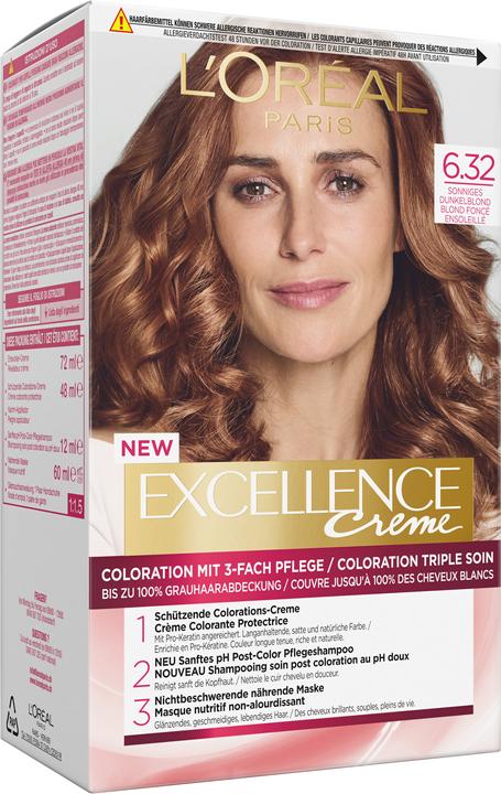 Produktbild L'Oréal Paris Excellence Crème (6.32 Sonniges Dunkelblond)