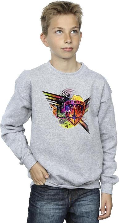 Produktbild Guardians Of The Galaxy Abstract Shield Chest Sweatshirt Jungen (140, 146)