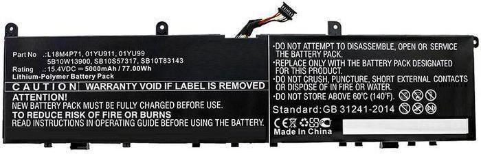 Actual product image CoreParts 01YU911-CP (5000 mAh)