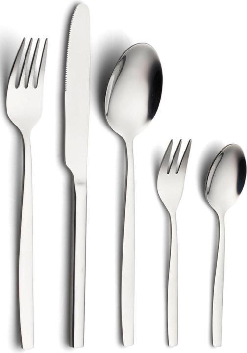 Echtwerk EW-BS-3045 Tafelbesteck Positano 30-teilig, für 6 Personen, Edelstahl 18/10-hochglänzend,... (30 Stück, Besteck Set)