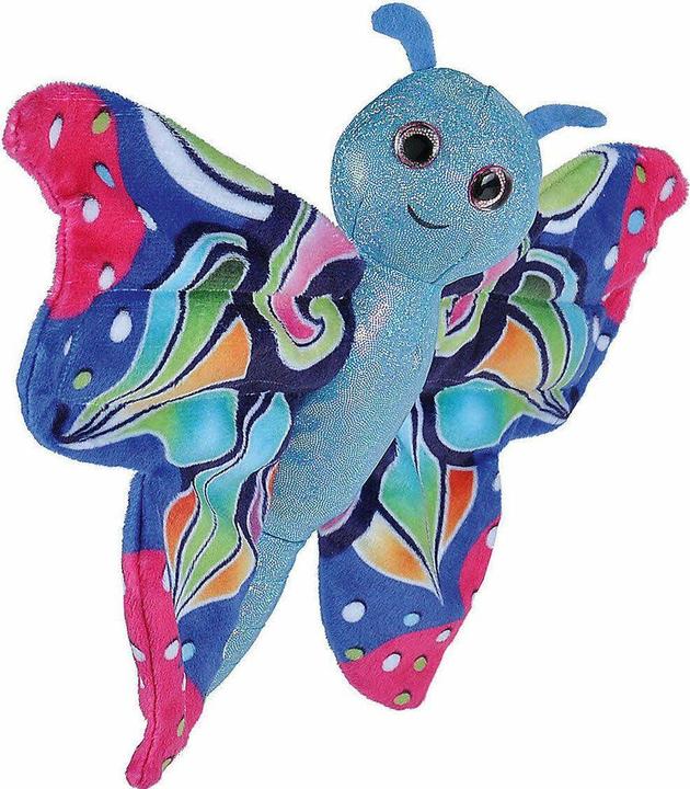Image du produit Wild Republic Peluche Snaptier papillon bleu 20 cm (20 cm)