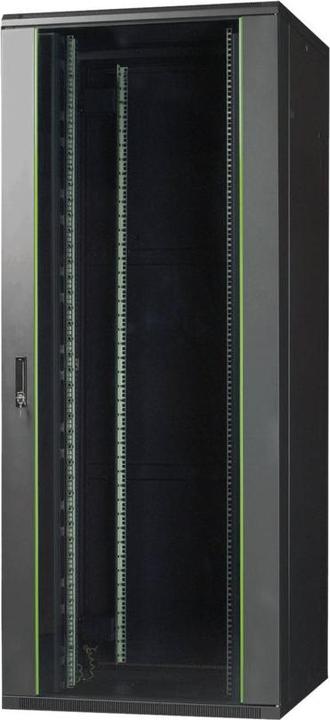 Actual product image Grafenthal NETWORK RACK NR BLACK 42U W800 x D800 x H1985, FRONT DOOR WITH SAFETY GLASS, REAR CLOSED (19 inch rack)