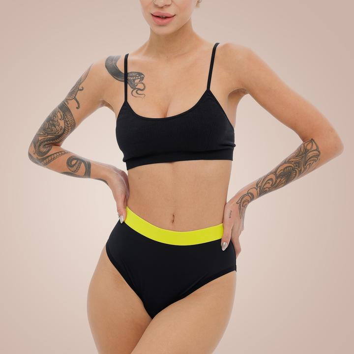 Produktbild Weekiss High Waist Lemon Periodenunterwäsche (3XL)