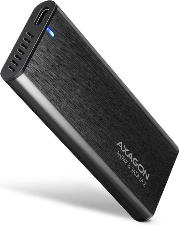 Image du produit Axagon EEM2-SB2 Boîtier USB-C 3.2 Gen 2, M.2 SSD - noir (M.2 2260, M.2 2242, M.2 2280)