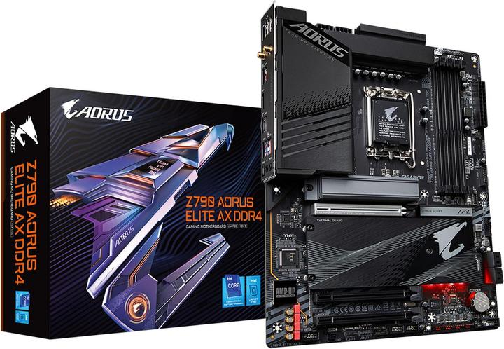 Actual product image Gigabyte Z790 AORUS ELITE AX DDR4 (LGA 1700, Intel Z790, ATX)
