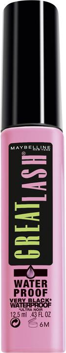 Maybelline New York Great Lash Blackest Black (2 Very Black Waterproof)