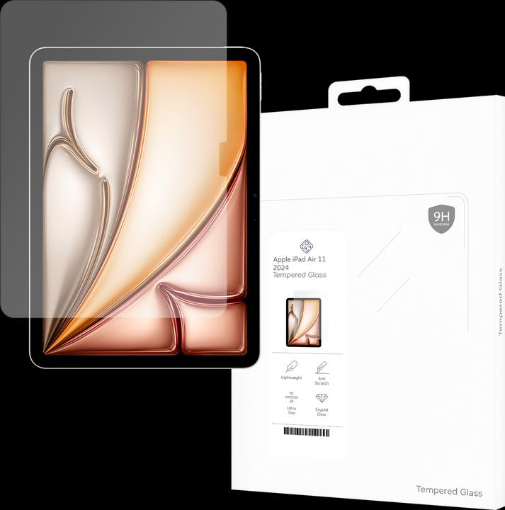 Produktbild Cazy Schutzglass - Displayschutz Tempered Glass (1 Stück, iPad Air 11 2024 (M2))