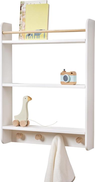 Immagine prodotto Vertbaudet Libreria per camera dei bambini con appendiabiti KONFETTI