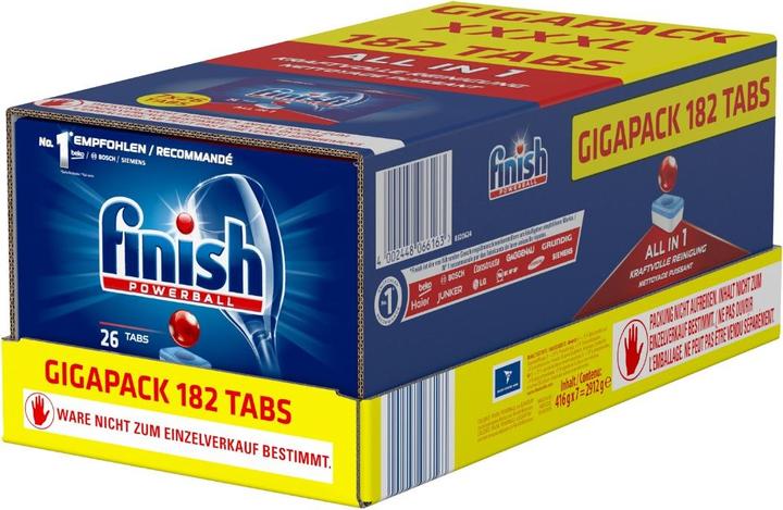 Produktbild Finish All in One (Tabs, 182 x)