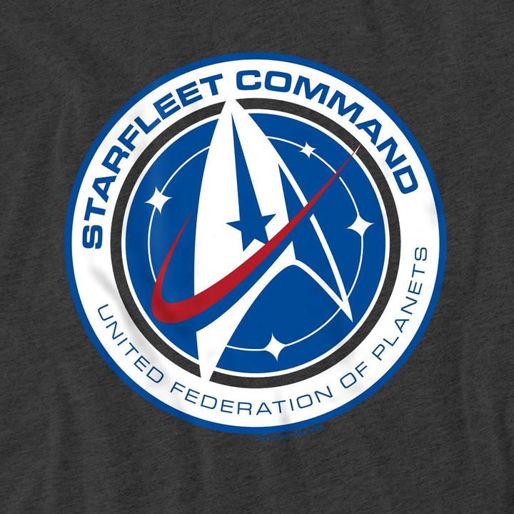 Actual product image Universal Textiles Unisex Adult Starfleet Command T-Shirt (3XL)