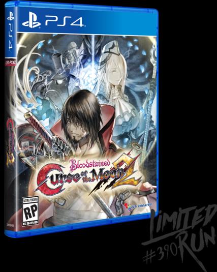 Actual product image Limited Run Bloodstained - Curse Of The Moon 2 ( #390) (import) (PS4, EN)